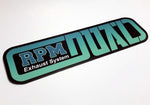Racing Project Murashima RPM Dual Exhaust System Decal   REPRODUCTION