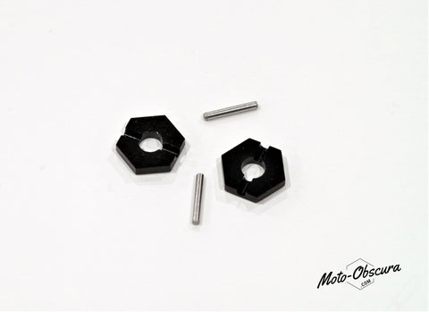 Losi XX4 Front 12mm Hex Kit (for CVD & LCD Axles)