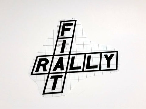 Fiat Rally Vinyl Decal Abarth