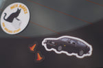 Sprint Veloce - 3" x 1" Die Cut Sticker