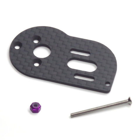 Carbon Fiber Motor Plate - Losi Mini-T 2.0 & Mini-B